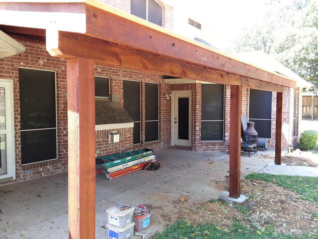 Outdoor structures - Patio cover