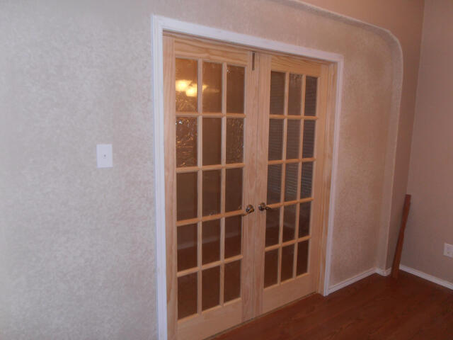 Interior French doors